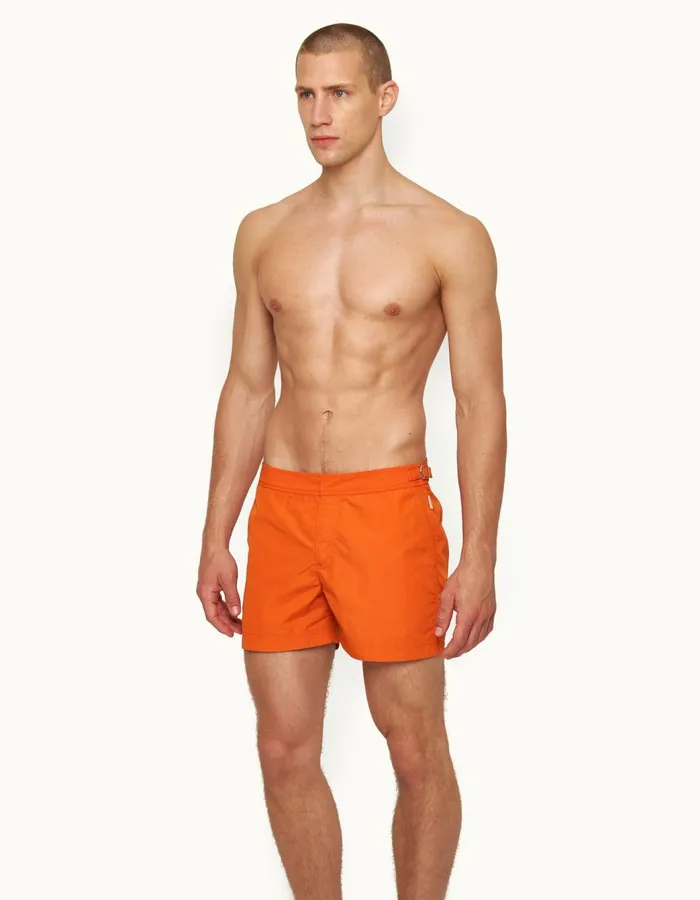 Men Orlebar Brown Swim Shorts Setter Tiger Lily