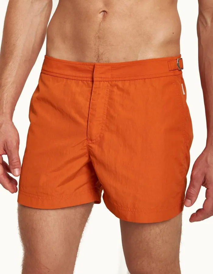 Men Orlebar Brown Swim Shorts Setter Tiger Lily