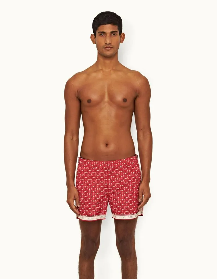Men Orlebar Brown Swim Shorts Setter Vermillionsea Mist