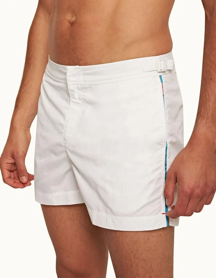 Men Orlebar Brown Swim Shorts Setter White