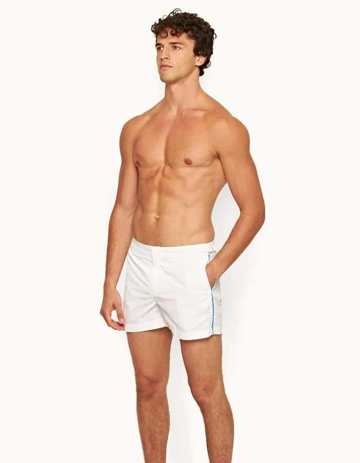 Men Orlebar Brown Swim Shorts Setter White