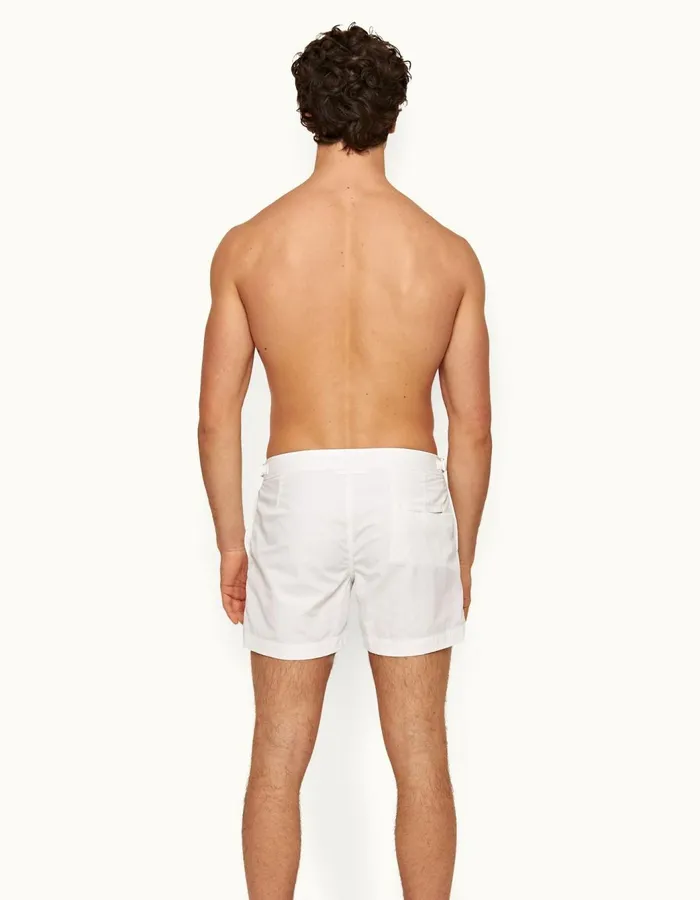 Men Orlebar Brown Swim Shorts Setter White