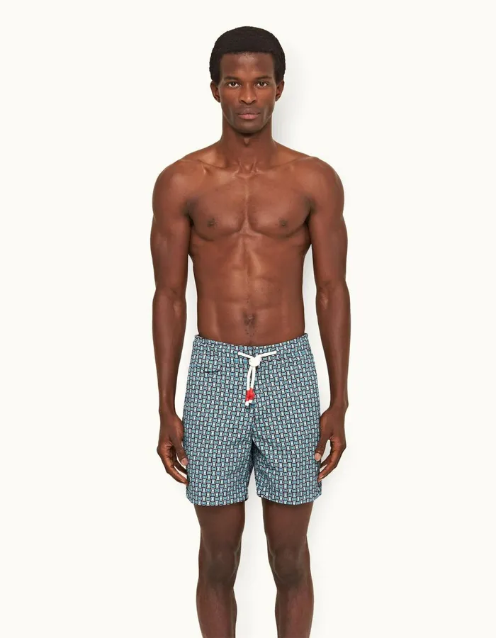 Men Orlebar Brown Swim Shorts Standard Crystal Sea