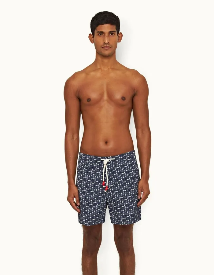 Men Orlebar Brown Swim Shorts Standard Dark Sapphiresea Mist
