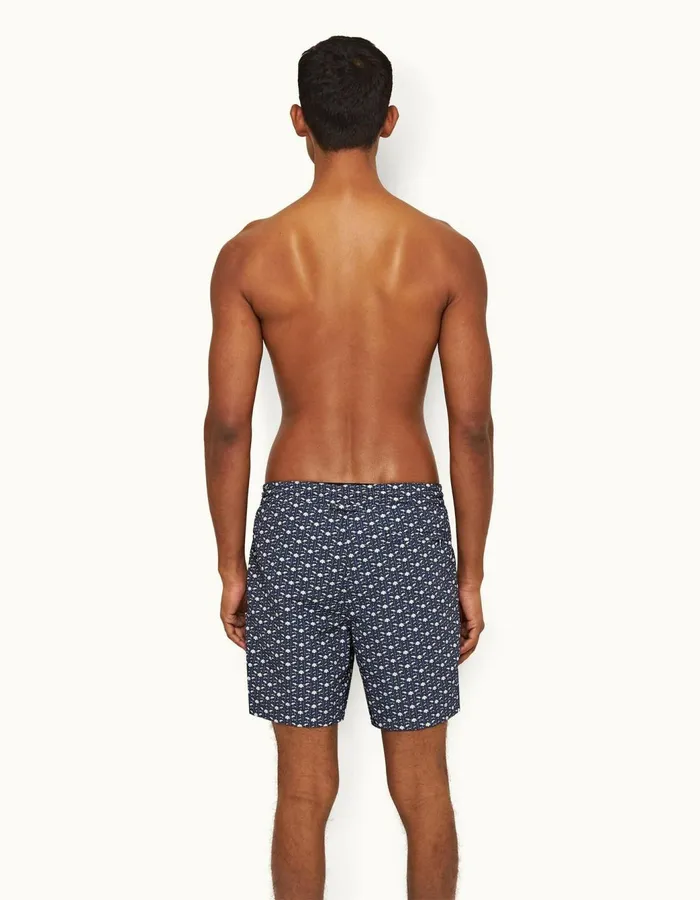 Men Orlebar Brown Swim Shorts Standard Dark Sapphiresea Mist