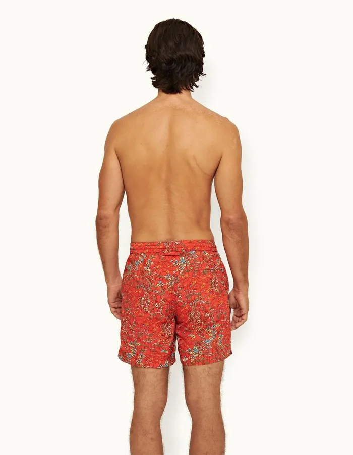 Men Orlebar Brown Swim Shorts Standard Vermillion
