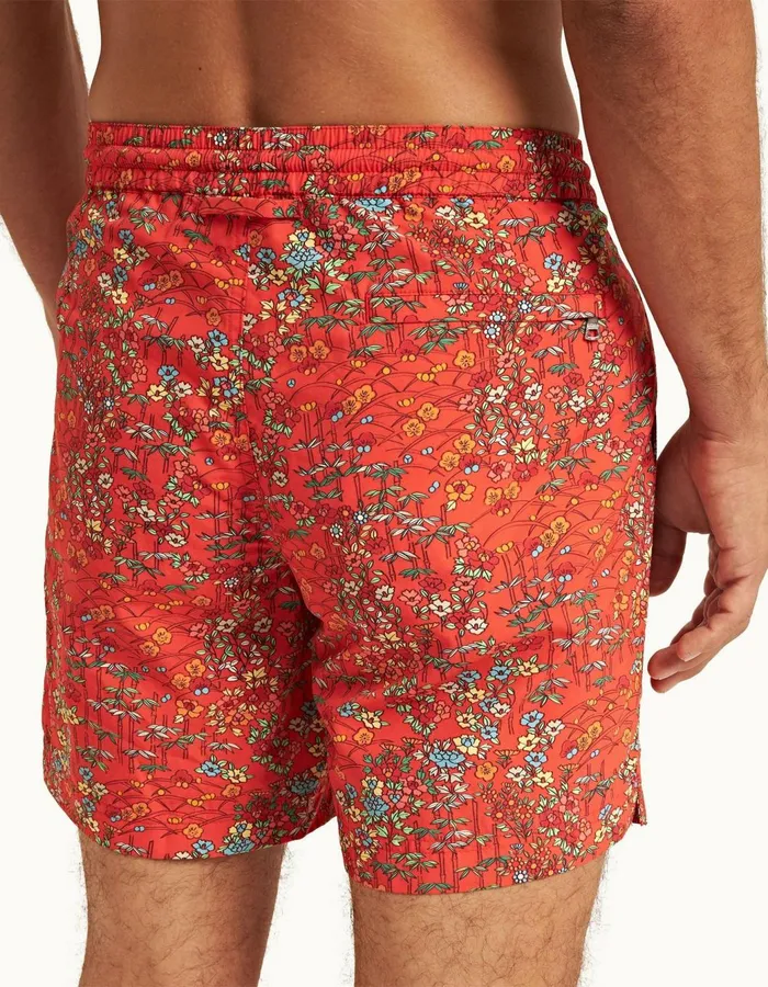 Men Orlebar Brown Swim Shorts Standard Vermillion