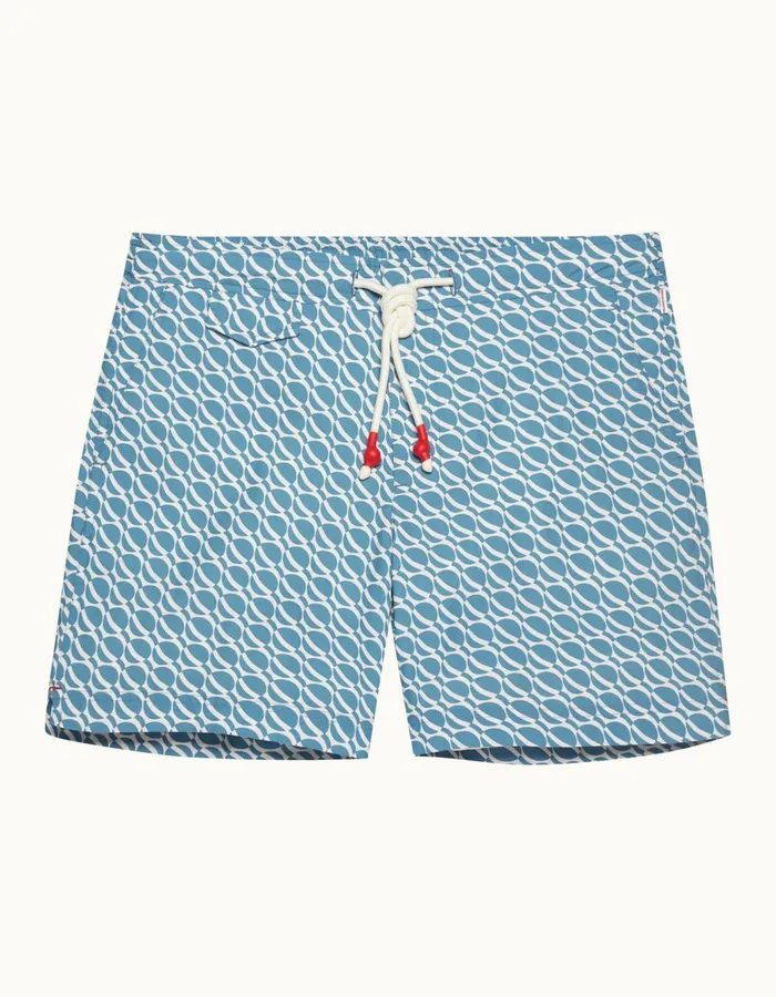 Men Orlebar Brown Swim Shorts Standard Wish Blue