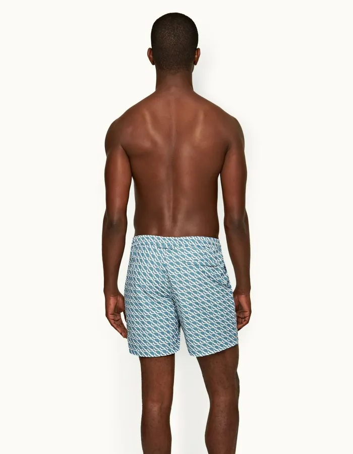 Men Orlebar Brown Swim Shorts Standard Wish Blue
