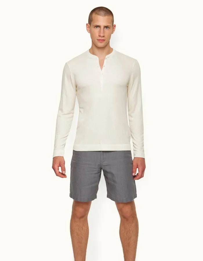 Men Orlebar Brown TShirts Harrison Cashmere Matchstick