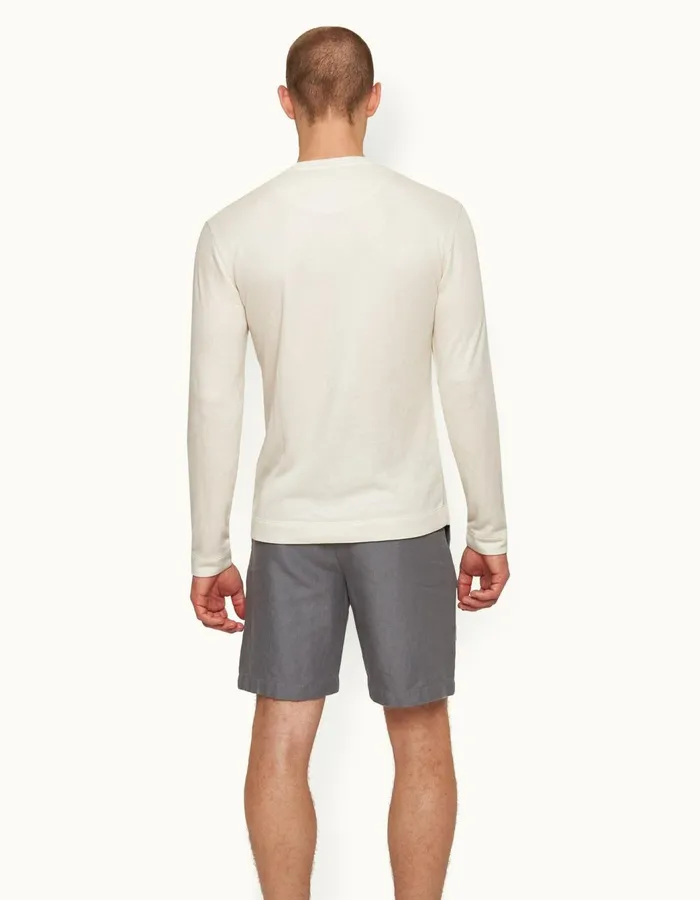 Men Orlebar Brown TShirts Harrison Cashmere Matchstick