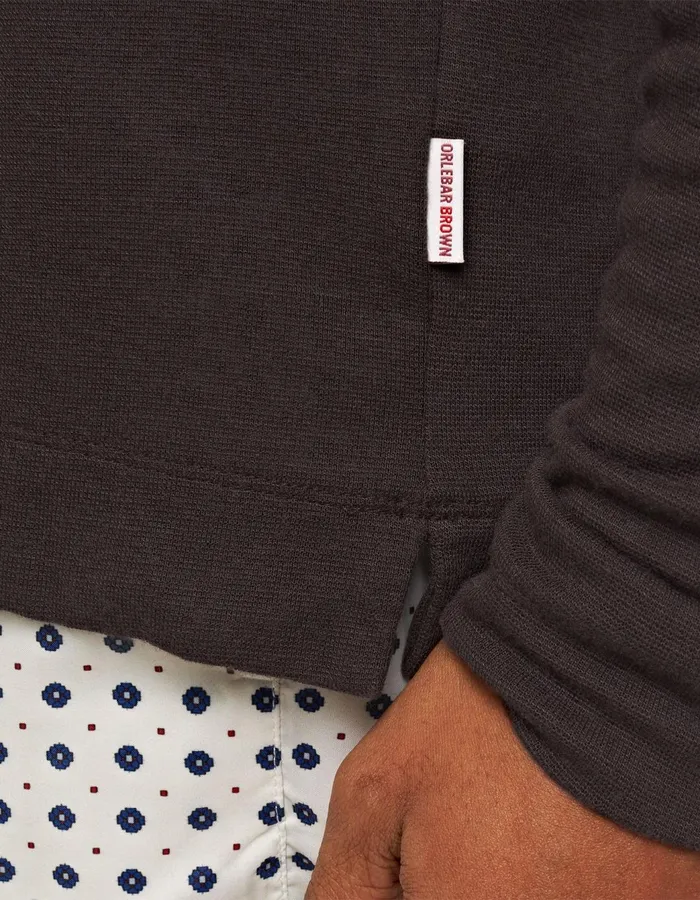 Men Orlebar Brown TShirts Harrison Cashmere Truffle