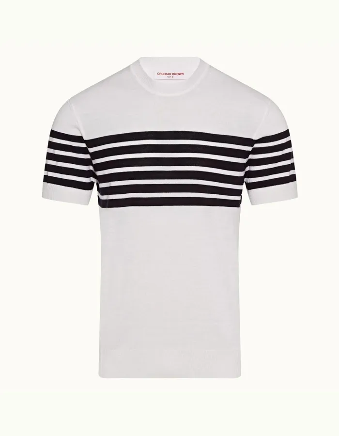 Men Orlebar Brown TShirts Moliet Inkcloud