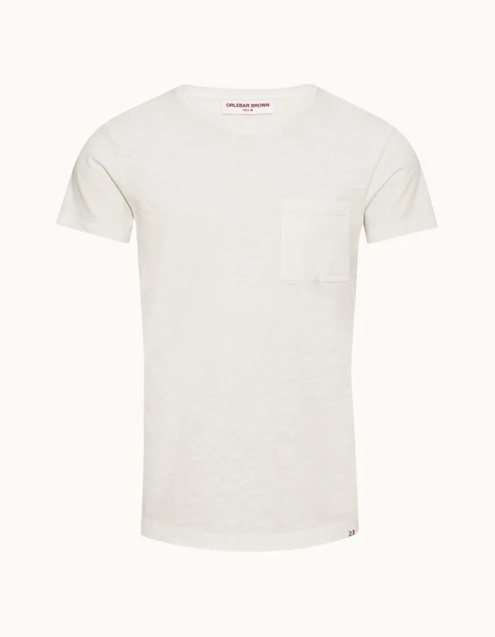 Men Orlebar Brown TShirts Ob Classic Cloud