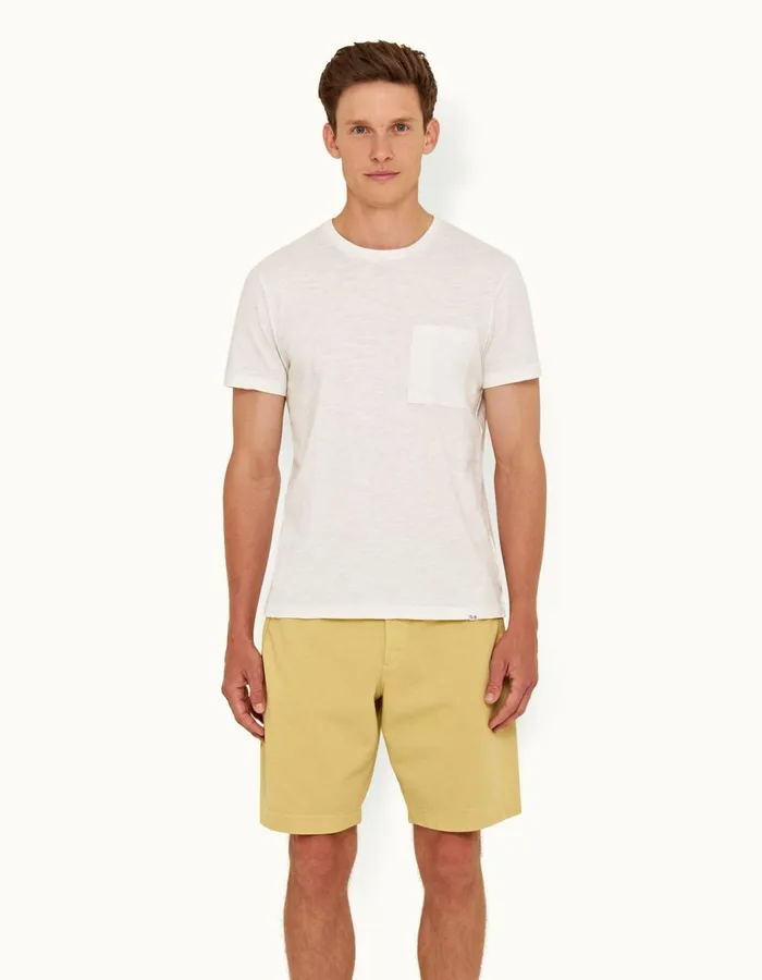 Men Orlebar Brown TShirts Ob Classic Cloud