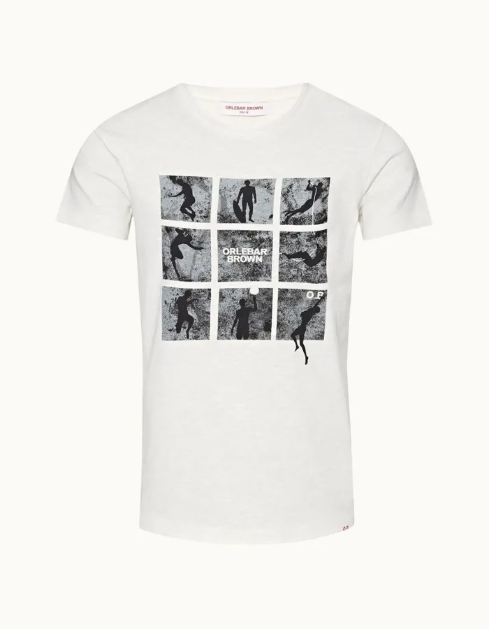 Men Orlebar Brown TShirts Ob Classic Get Up And Go