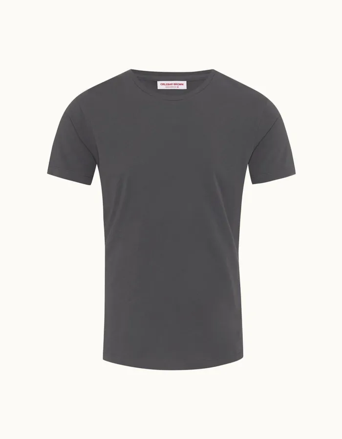 Men Orlebar Brown TShirts ObT Piranha Grey