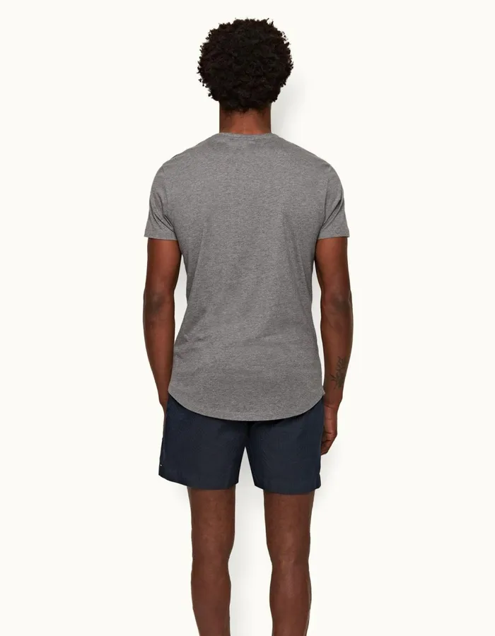 Men Orlebar Brown TShirts ObT Silk Cinder
