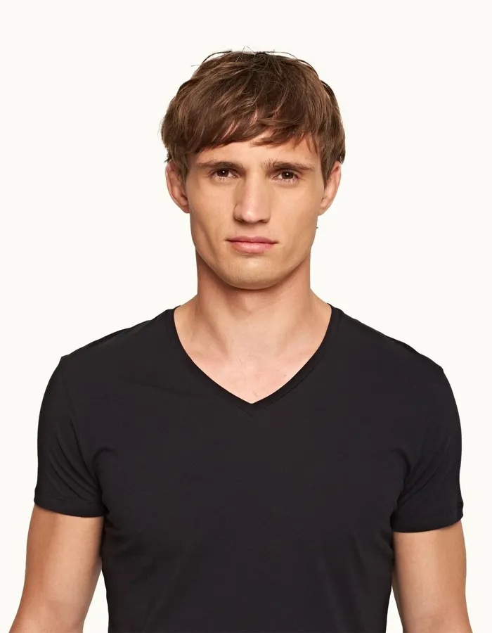 Men Orlebar Brown TShirts ObV Black