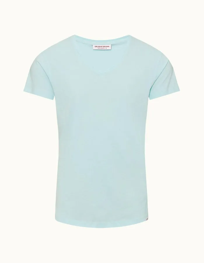 Men Orlebar Brown TShirts ObV Clear Sky