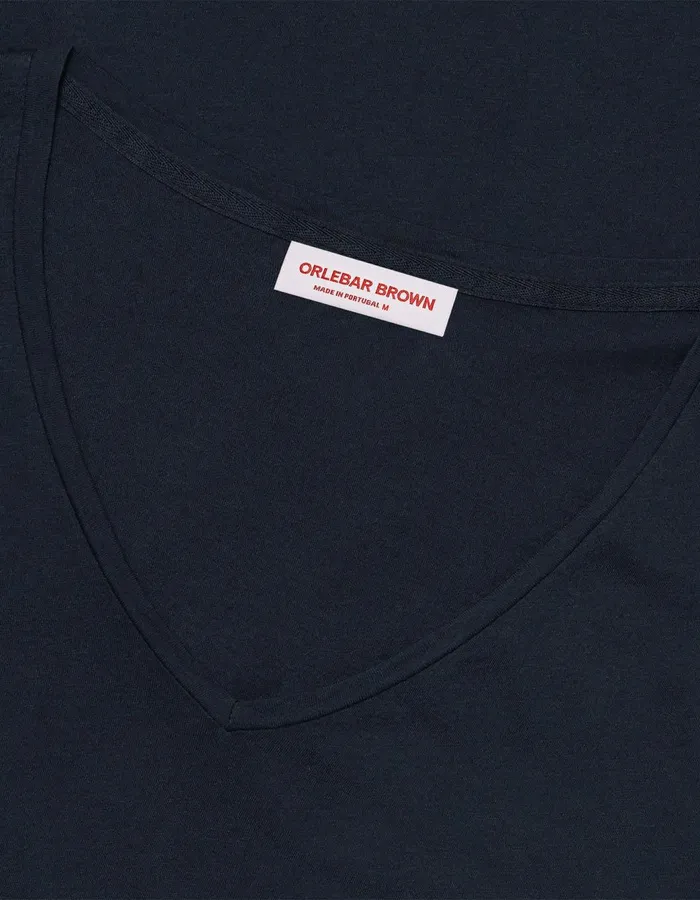 Men Orlebar Brown TShirts ObV Navy