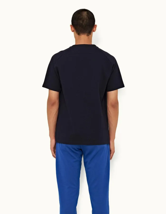 Men Orlebar Brown TShirts Roche Night Iris