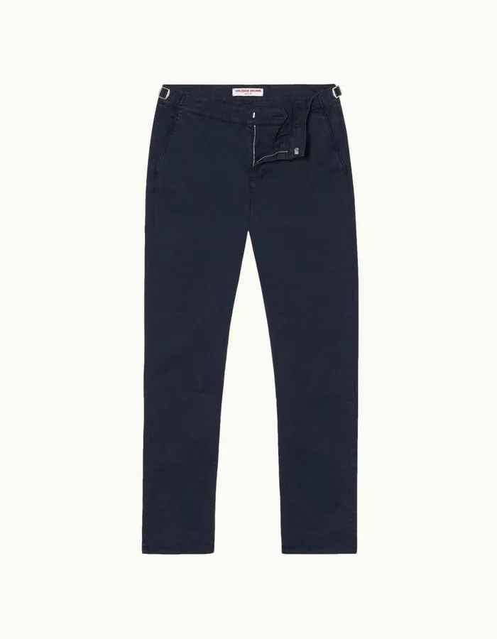 Men Orlebar Brown Trousers Campbell Navy