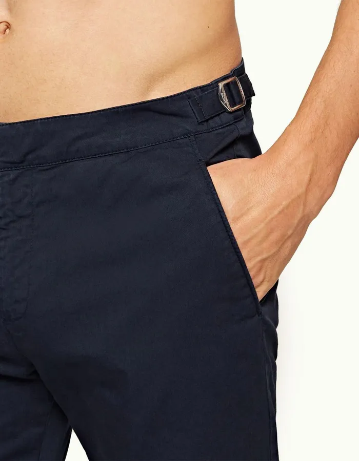 Men Orlebar Brown Trousers Campbell Navy