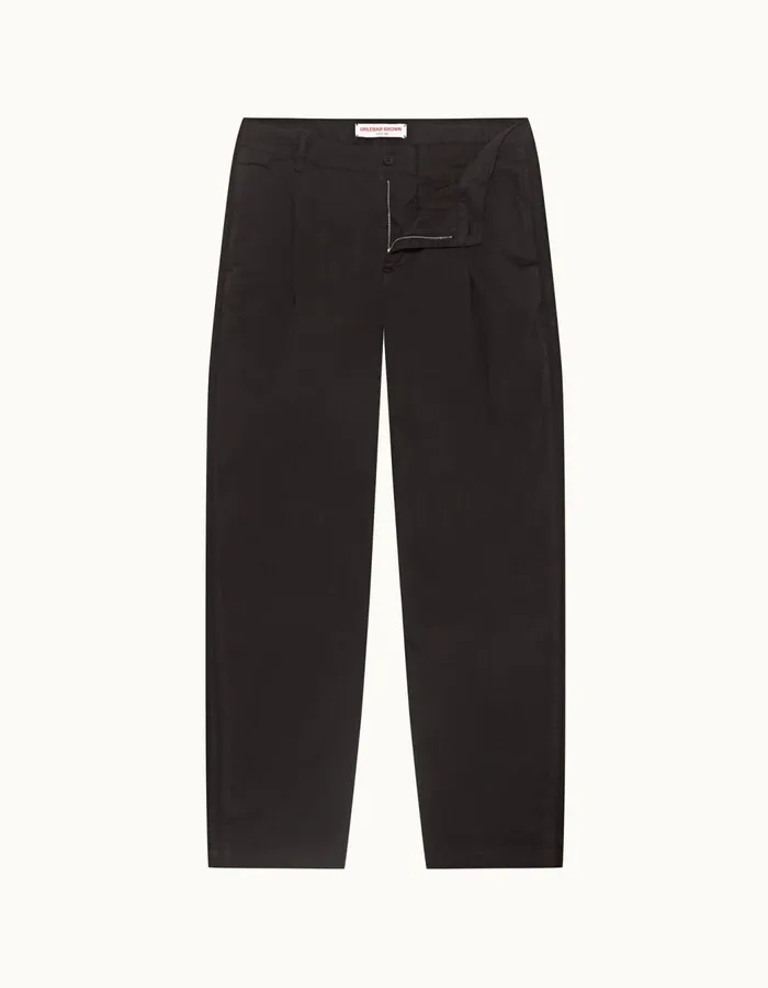 Men Orlebar Brown Trousers Dunmore Black