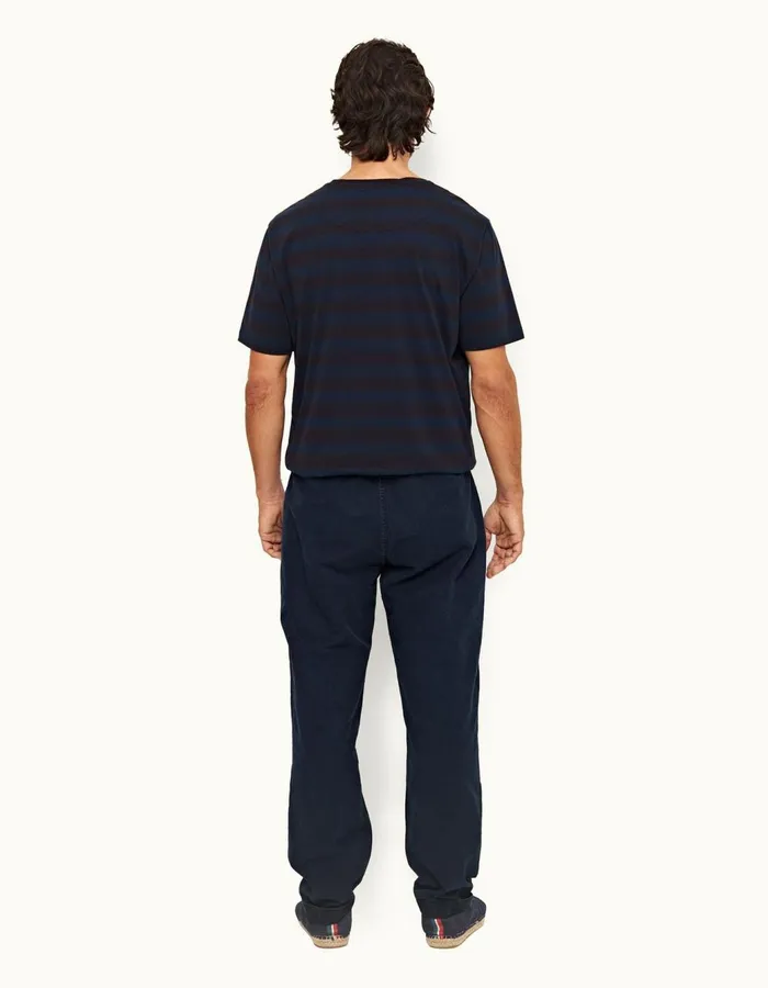 Men Orlebar Brown Trousers Dunmore Denim Indigo