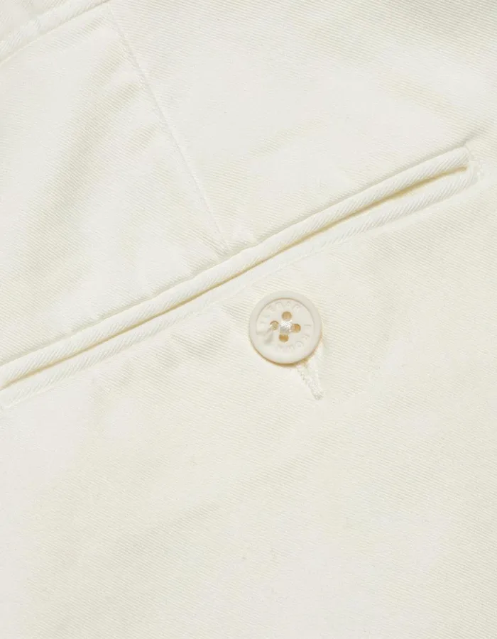 Men Orlebar Brown Trousers Fallon Cotton Sea Mist