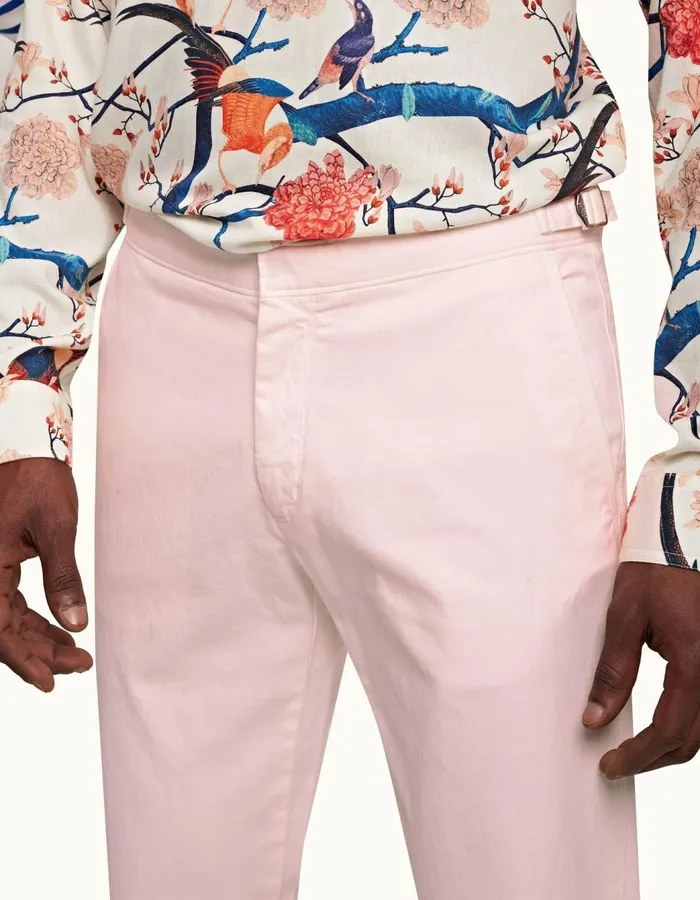 Men Orlebar Brown Trousers Fallon StretchCotton Rose