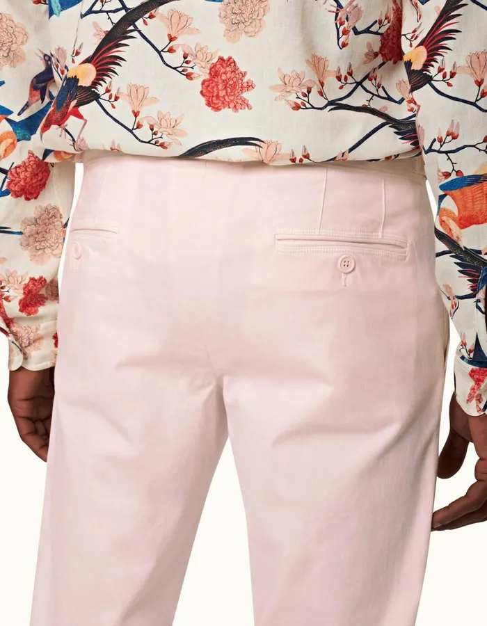 Men Orlebar Brown Trousers Fallon StretchCotton Rose