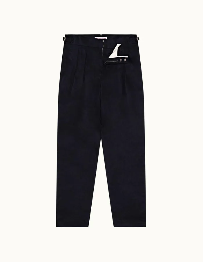 Men Orlebar Brown Trousers Lyford Ink