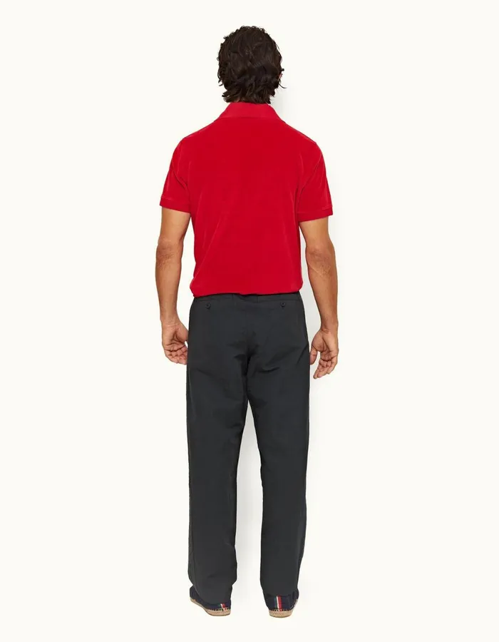 Men Orlebar Brown Trousers Sonoran Linen Shadow Men Orlebar Brown Trousers Sonoran Linen Shadow