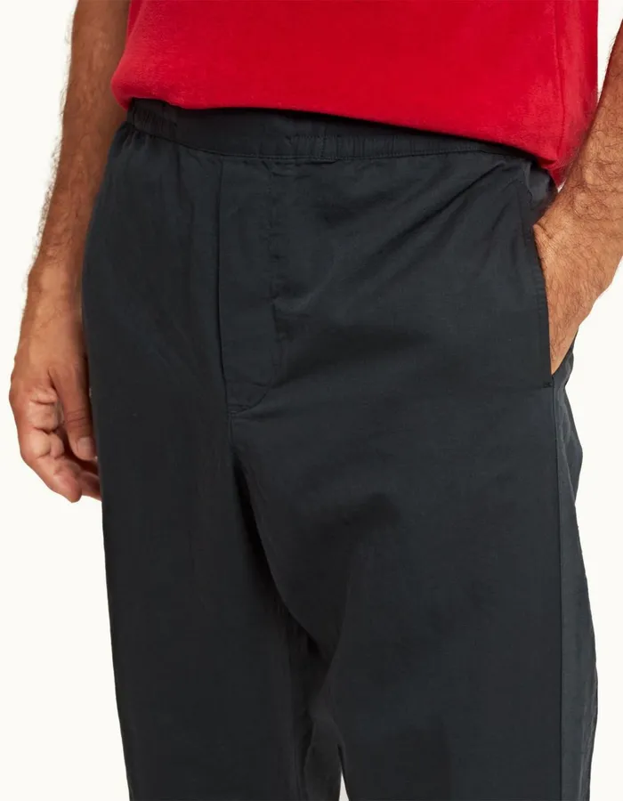 Men Orlebar Brown Trousers Sonoran Linen Shadow Men Orlebar Brown Trousers Sonoran Linen Shadow