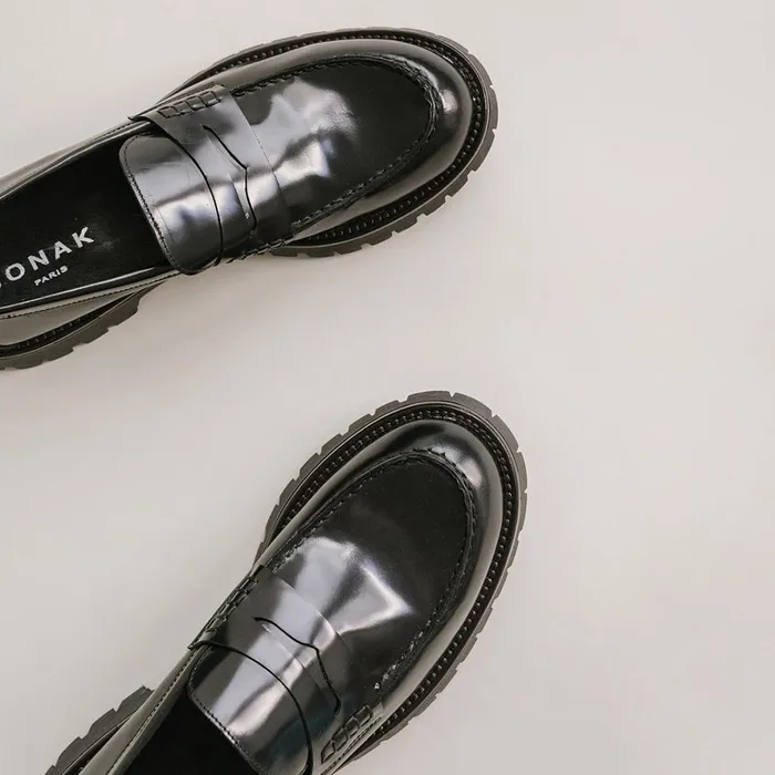 Men Oxfords Derbies Loafers Jonak Moccasins With Notched Soles