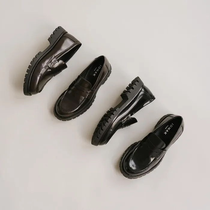 Men Oxfords Derbies Loafers Jonak Moccasins With Notched Soles