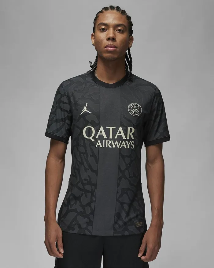 Men Paris SaintGermain 202324 Match Third Anthraciteblackstone Nike Kits And Jerseys Men Paris SaintGermain 202324 Match Third Anthraciteblackstone Nike Kits And Jerseys