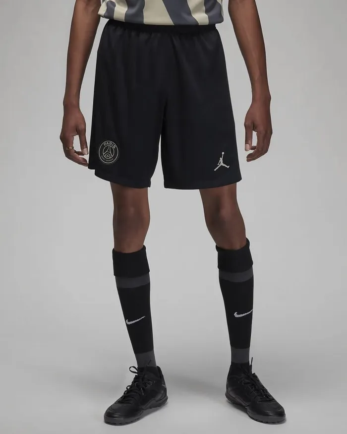 Men Paris SaintGermain 202324 Stadium Third Blackstone Nike Shorts