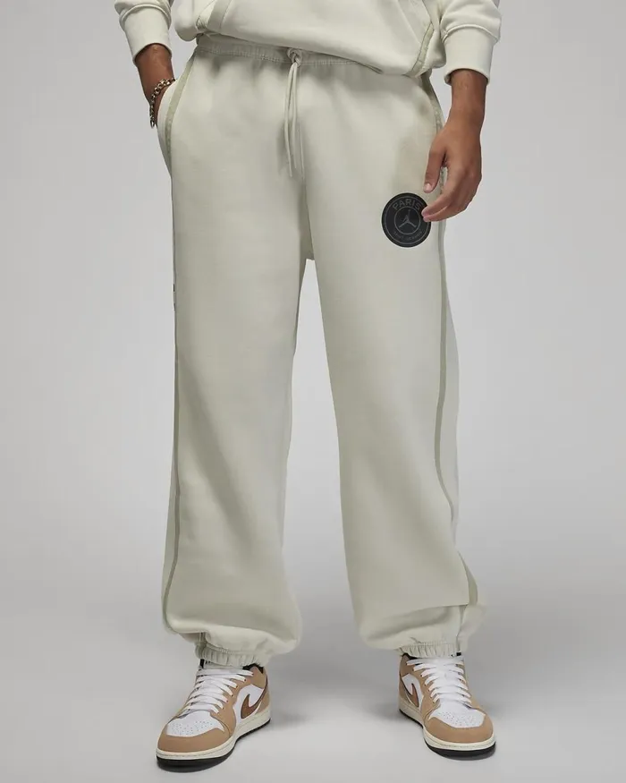 Men Paris SaintGermain Light Boneblack Nike Trousers And Tights