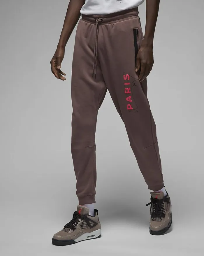 Men Paris SaintGermain Plum Eclipsebright Crimson Nike Trousers And Tights