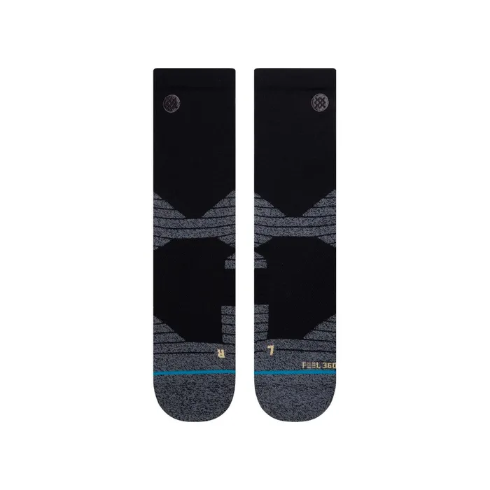Men Performance Crew Socks Icon Sport 8211 Black Stance Crew