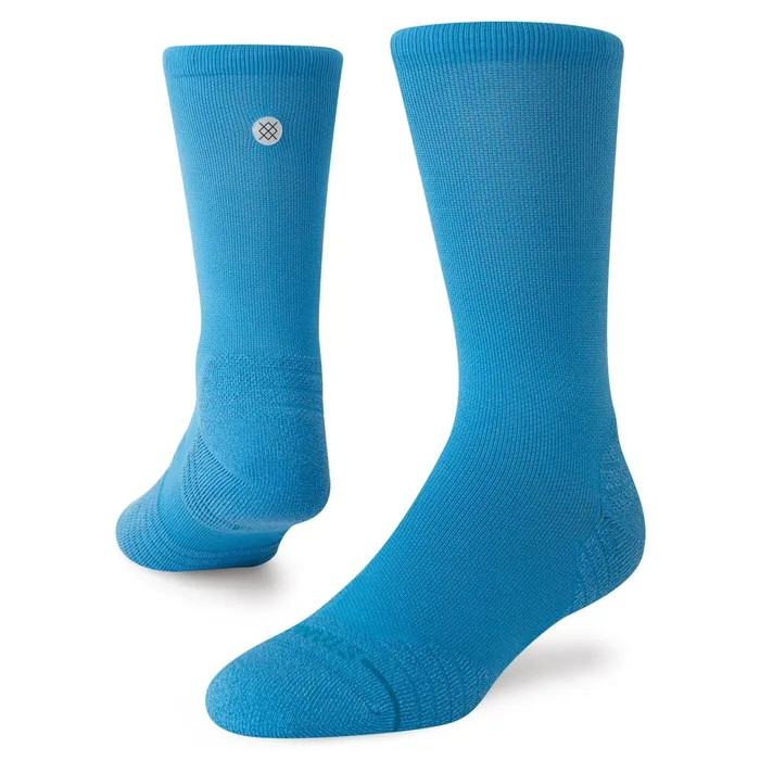 Men Performance Crew Socks Mid Breeze 8211 Blue Stance Crew