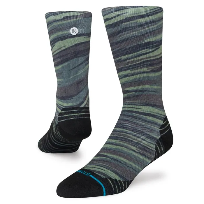 Men Performance Crew Socks Ul Slant 8211 Greencamo Stance Crew