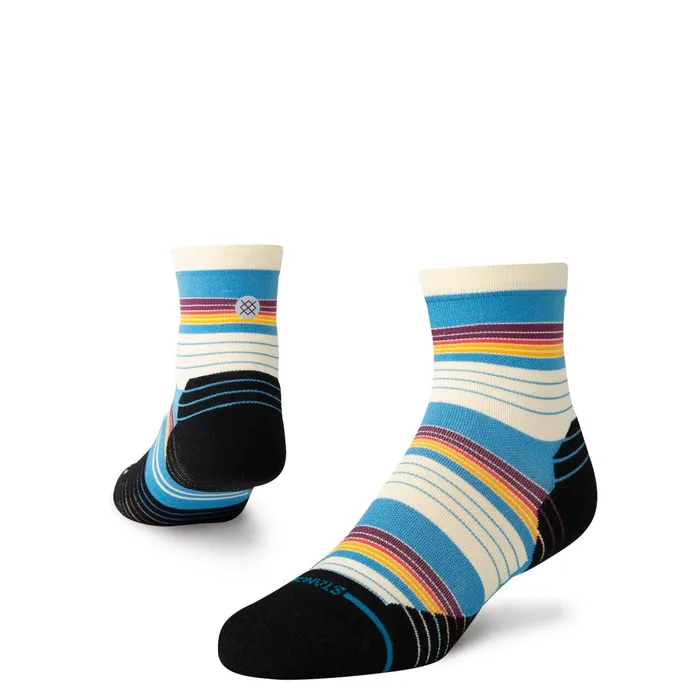 Men Performance Quarter Socks Ralph 8211 Blue Stance Quarter