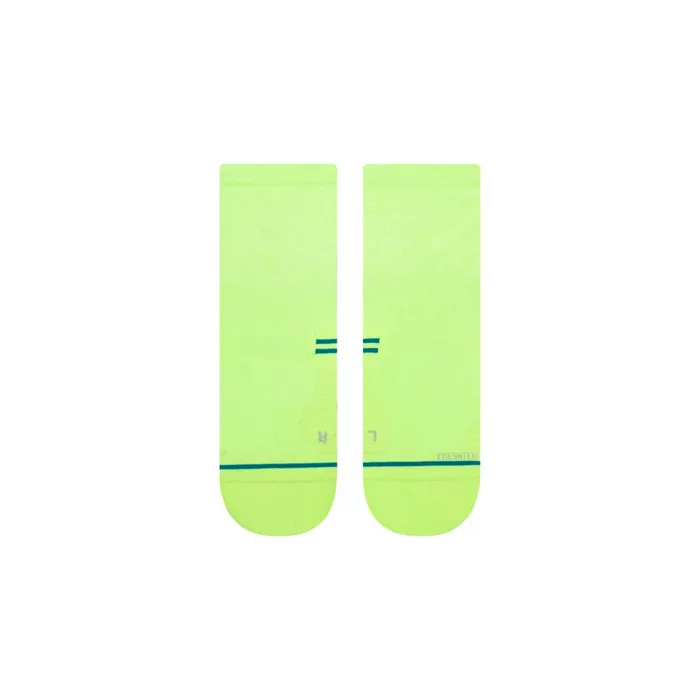 Men Performance Quarter Socks Run Light 8211 Volt Stance Quarter