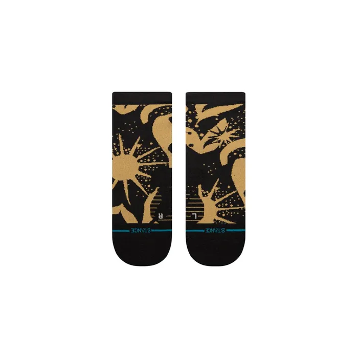 Men Performance Quarter Socks Sun Dust 8211 Blackbrown Stance Quarter
