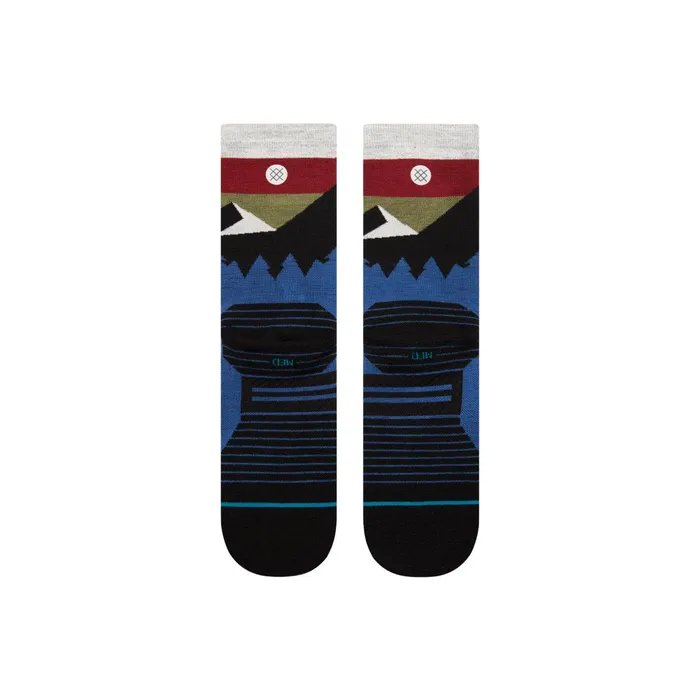 Men Performance Wool Hiking Socks Light Wool 8211 Cobaltblue Stance Crew