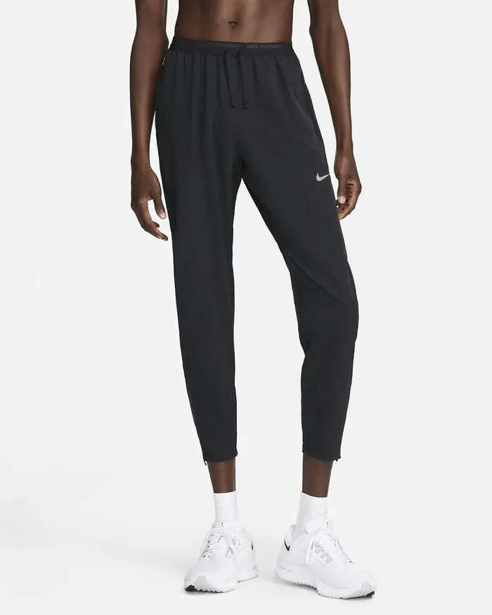 Men Phenom Black Nike Trousers And Tights
